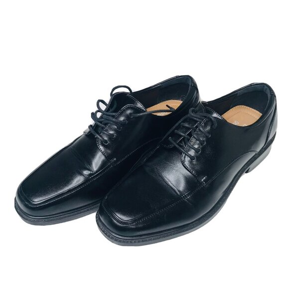 Croft and Barrow Mens Ortholite Black 8.5 Med Dress/Casual/Business Shoes - Picture 2 of 3